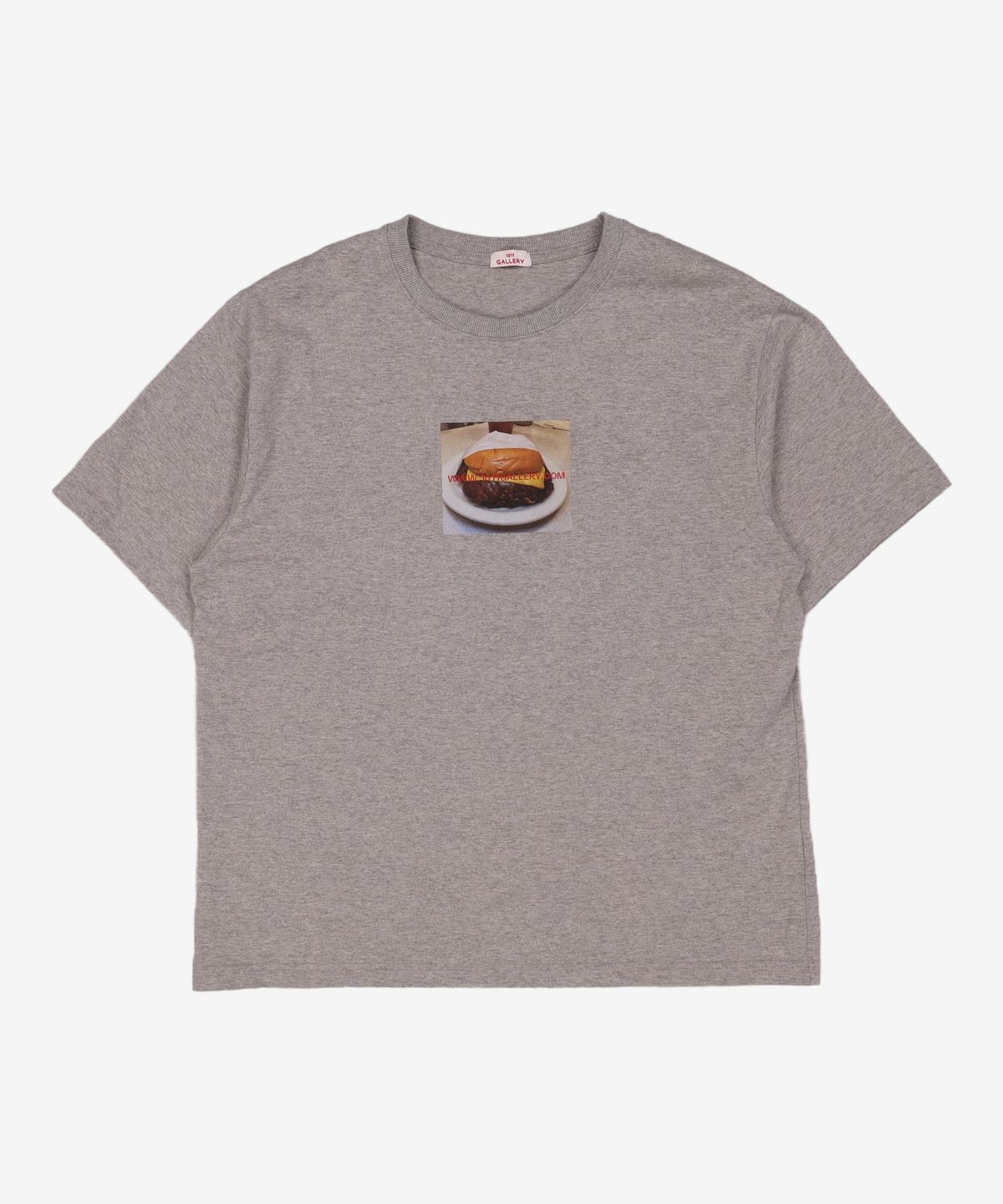 1011갤러리(1011 GALLERY) Gallery Burger T-Shirts - Gray (Restock) 3