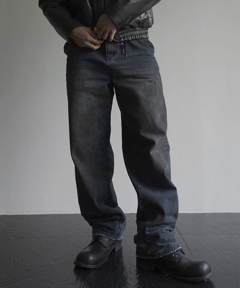 BROCK DENIM JEANS(DIRTY WASHED)