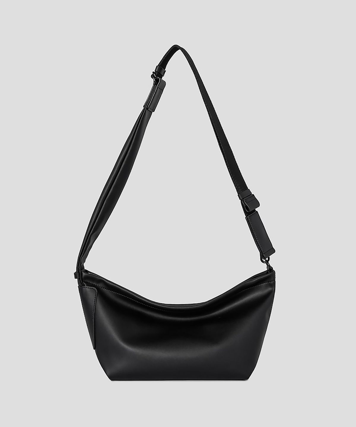 빈폴 액세서리(BEANPOLE ACCESSORY) LESS BAG_2 스몰 가죽 크로스백  블랙