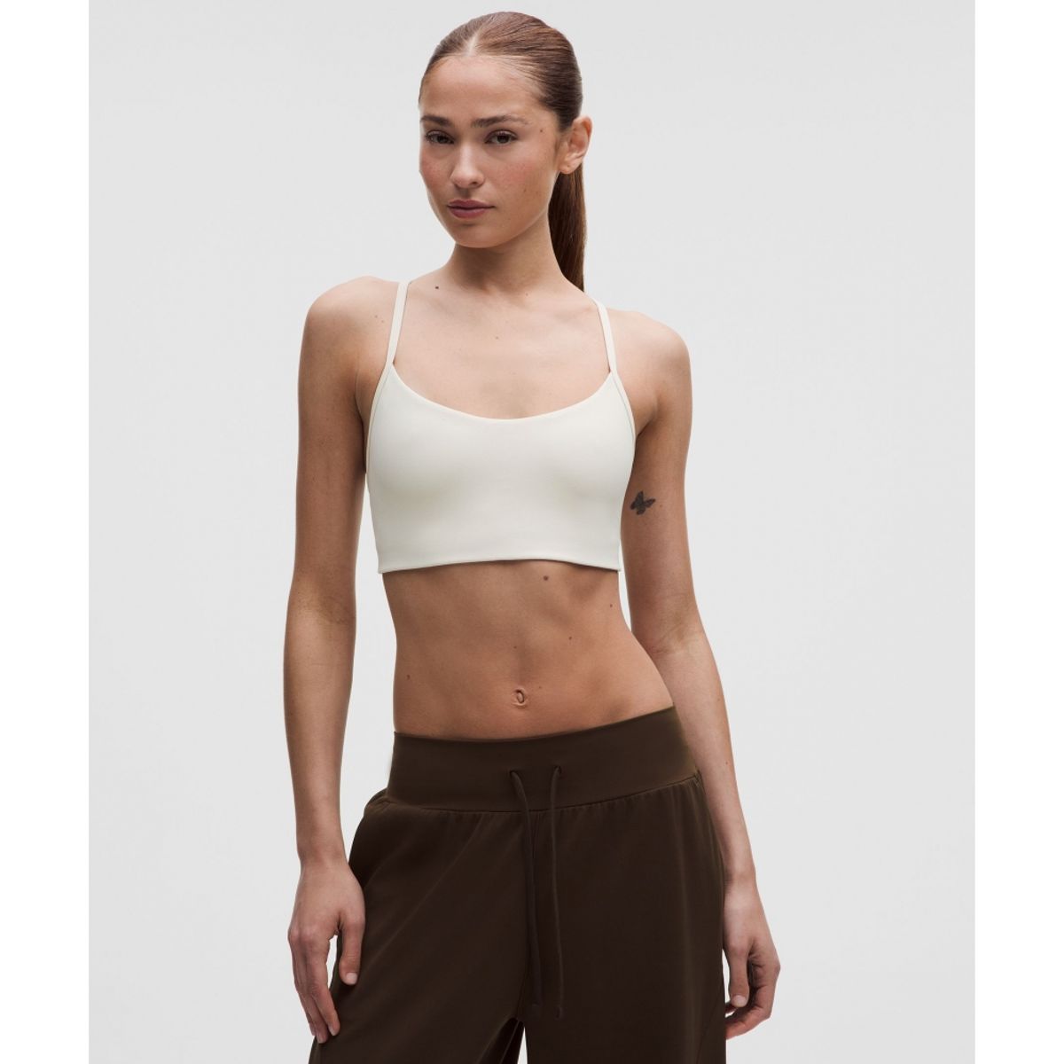 룰루레몬(LULULEMON) 플로우 Y 브라 라이트 서포트, A B컵 *업데이트 디자인  LTIV