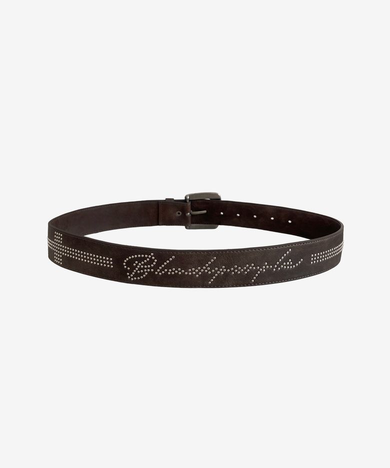 헤이즈 스터드 벨트_브라운 Haze Stud Belt _Brown