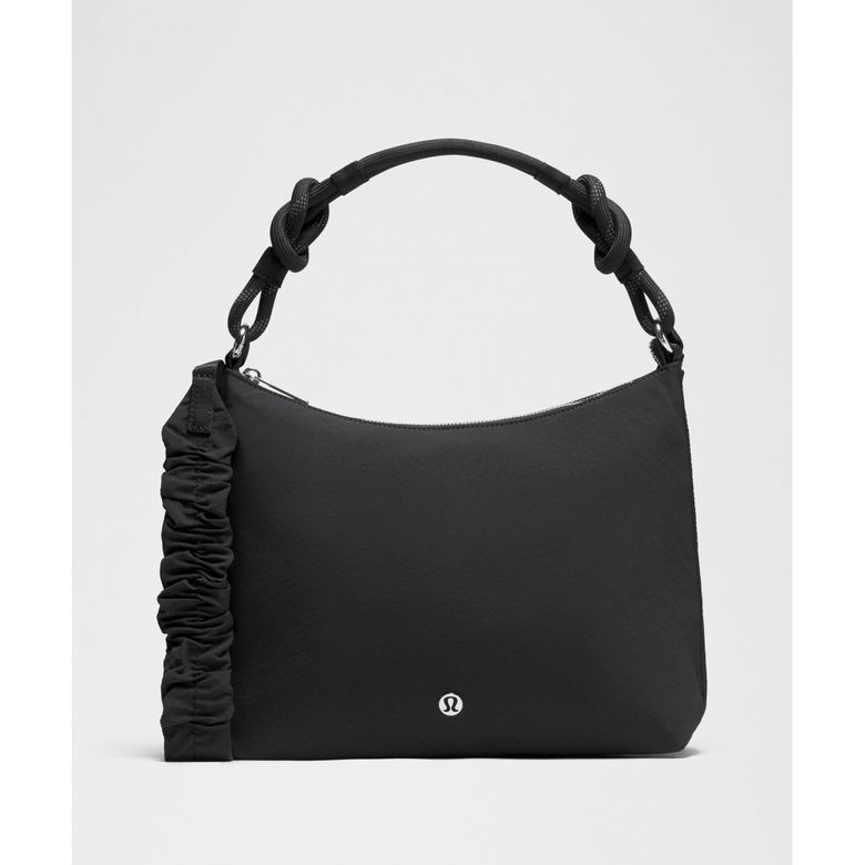 컨버터블 루시드 크로스바디 백 6.5L  BLK BLK SLVR