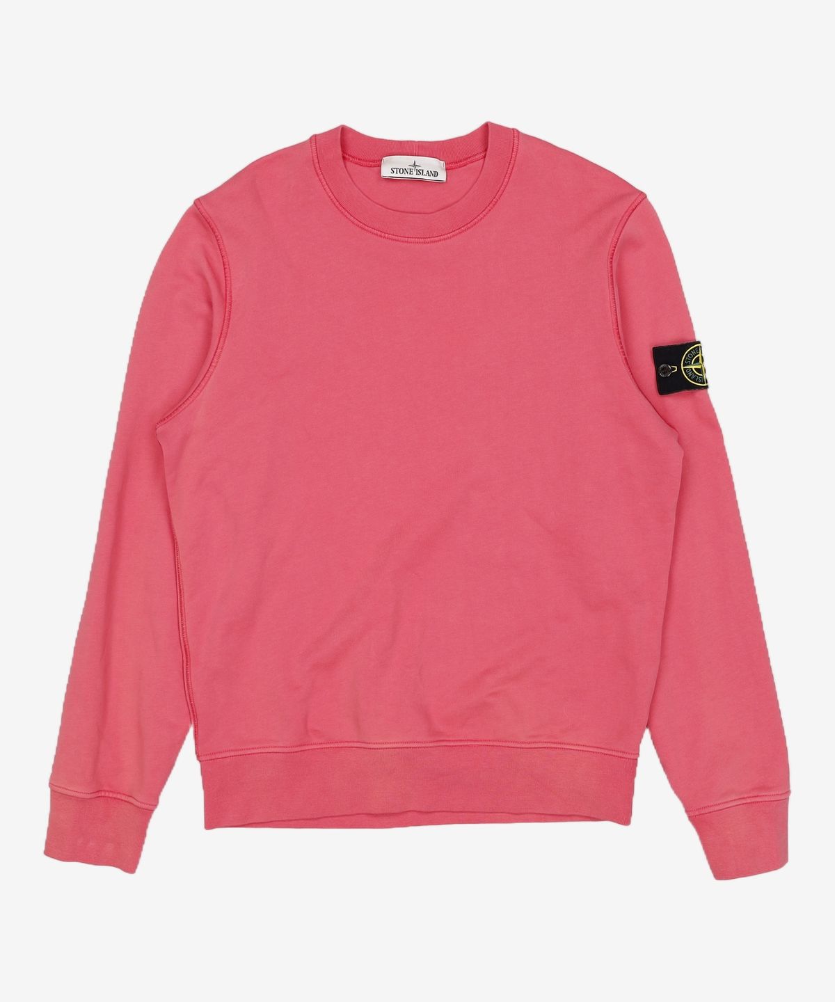 스톤아일랜드(STONE ISLAND) 남성 와펜 패치 맨투맨 - 도브 그레이 / 101563051V0092 M