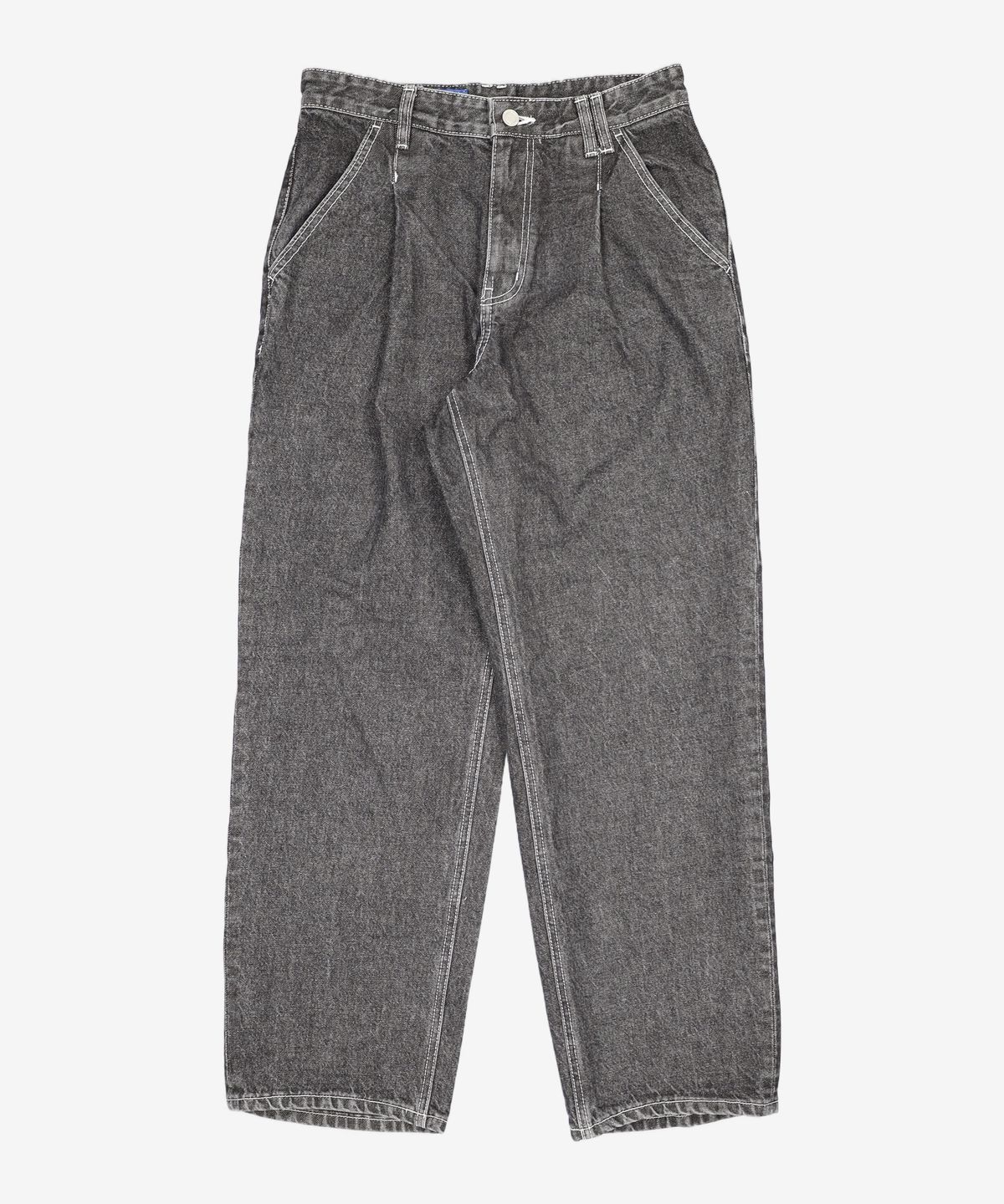 데케트(DECET) [AMC 데님]Dawn 1Pleats Jeans DCPT023RawBlack 28