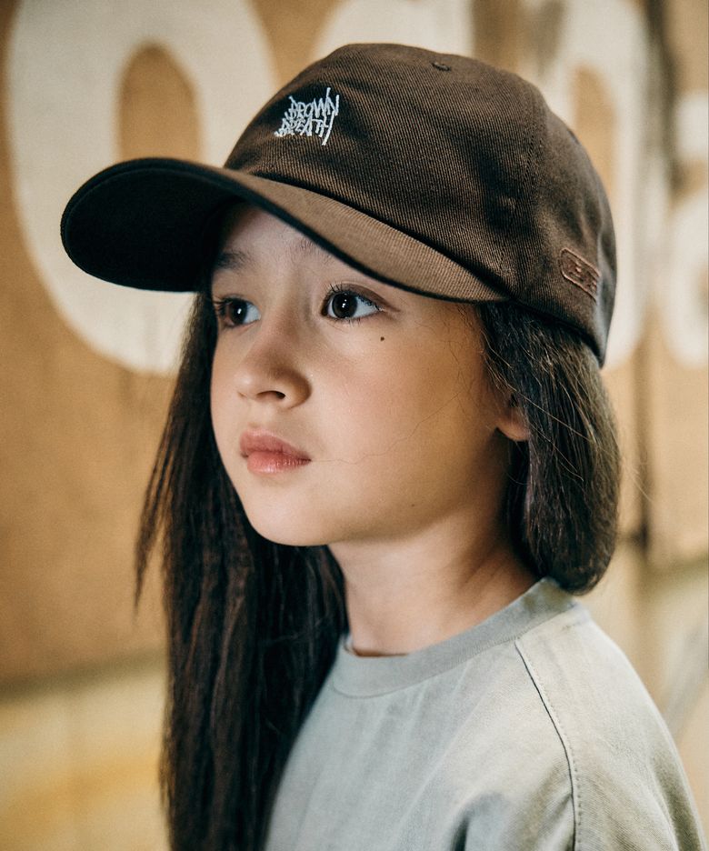 KIDS TAG BALLCAP - BROWN