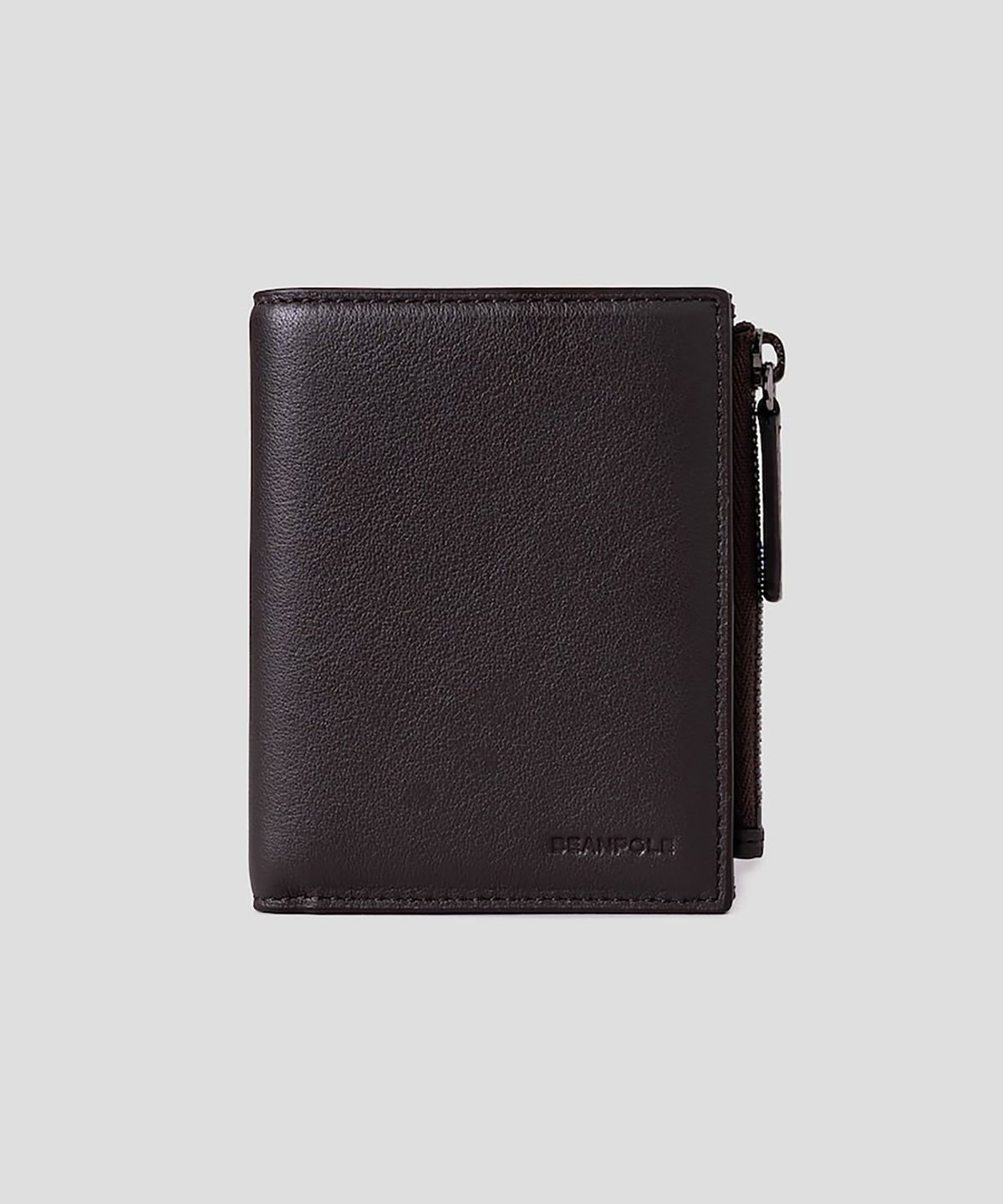 빈폴 액세서리(BEANPOLE ACCESSORY) LESS 지퍼 미니지갑  브라운