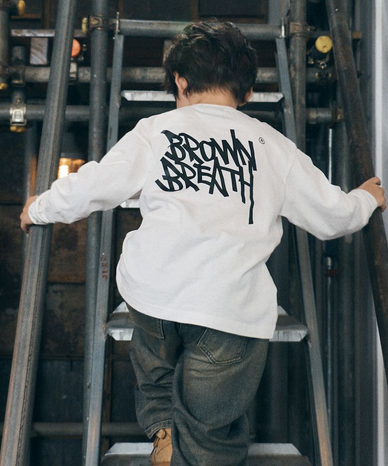 KIDS TAG LONG SLEEVE - WHITE