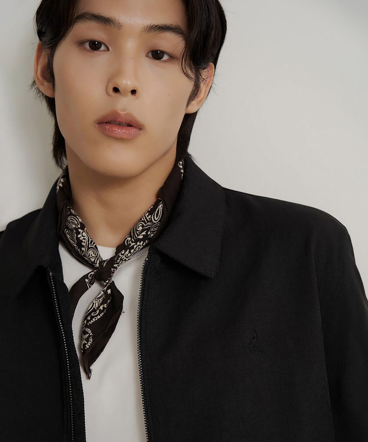 빈폴 멘(BEANPOLE MEN) 트윌 트러커 재킷  블랙