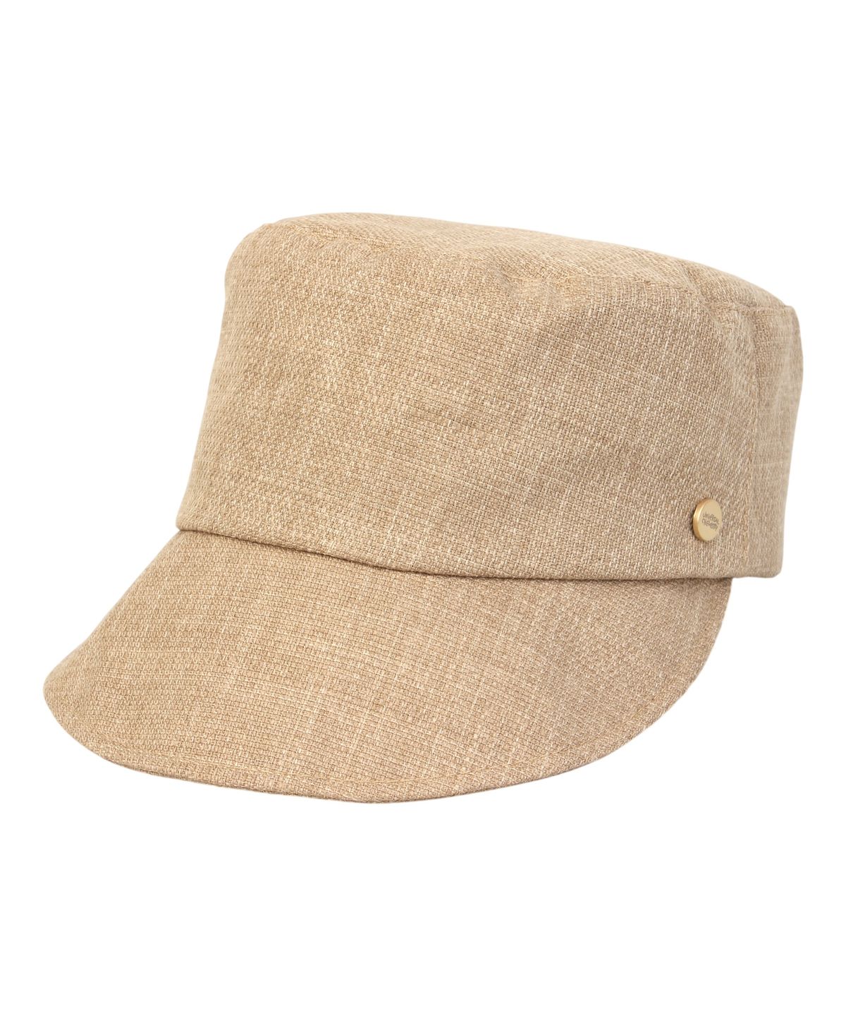 유니버셜 케미스트리(UNIVERSAL CHEMISTRY) Linen Beige Logo Riding Cap 승마모자