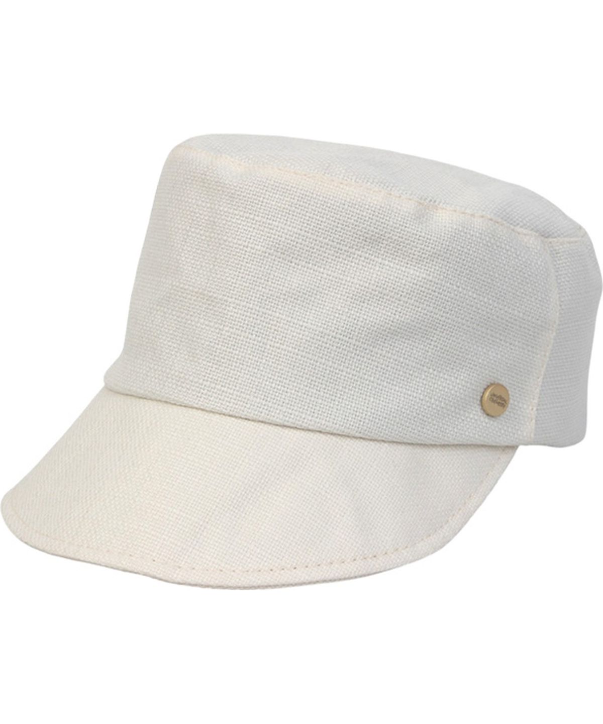 유니버셜 케미스트리(UNIVERSAL CHEMISTRY) Linen Ivory Logo Riding Cap 승마모자