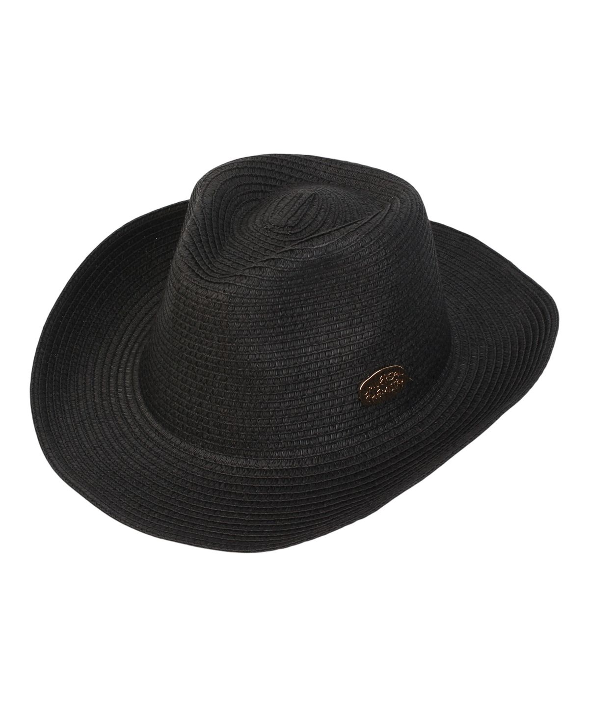 유니버셜 케미스트리(UNIVERSAL CHEMISTRY) Wire Cowboy Black Summer Fedora 카우보이모자