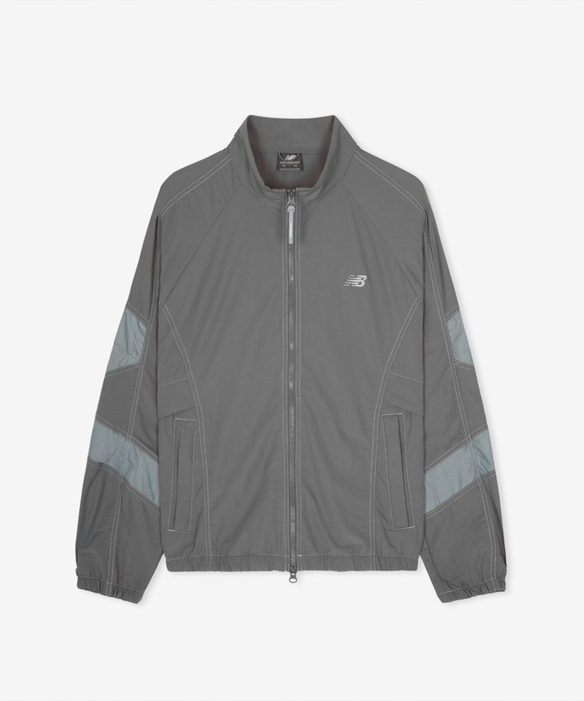 뉴발란스(NEW BALANCE) NBNAG31833 / UNI ESCAPE 스탠넥 웜업자켓 (L/GRAY)