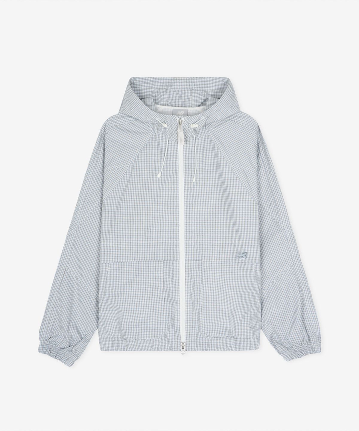 뉴발란스(NEW BALANCE) NBNAG3W822 / WOMEN ALLDAY 후드형 바람막이 (S/BLUE)