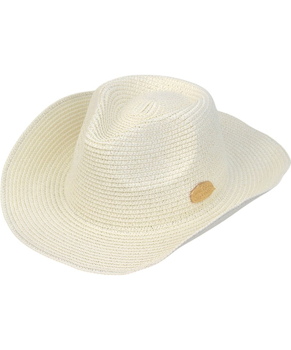 유니버셜 케미스트리(UNIVERSAL CHEMISTRY) Wire Cowboy Ivory Summer Fedora 카우보이모자