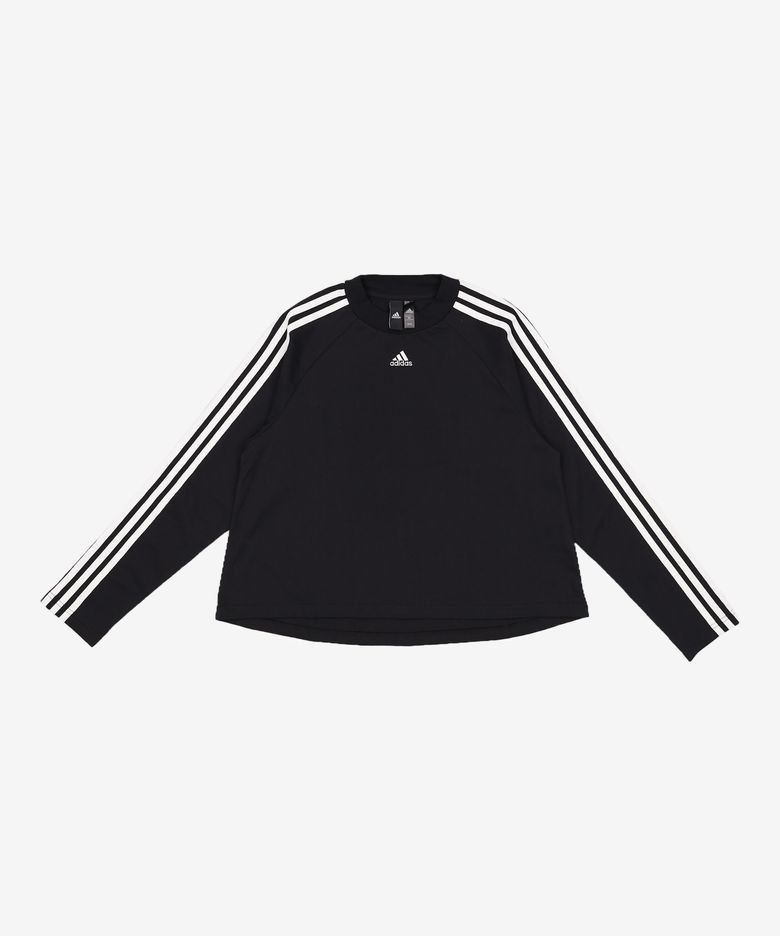 머스트해브 3S 크롭 LS 티 - 블랙 / GD8435 XS