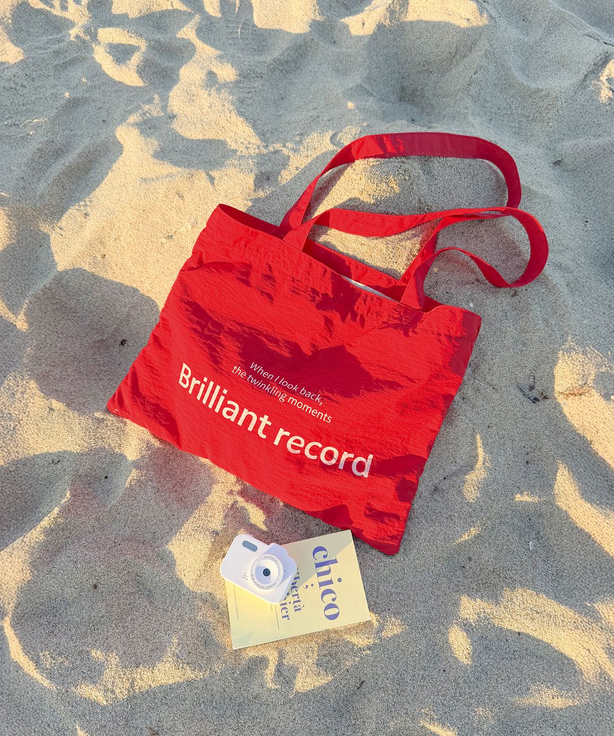 브릴리언트 레코드(BRILLIANT RECORD) NY Ecobag_red