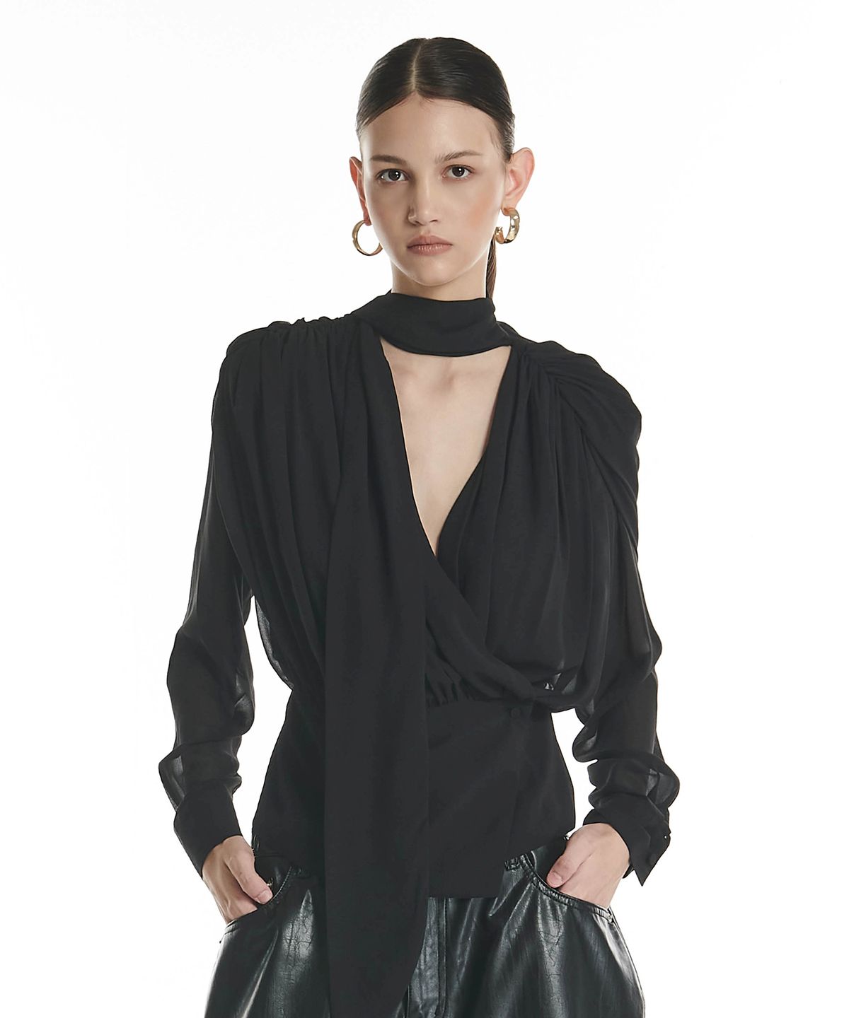 프로젝트 웨이브(PROJECT WAVE) Laurent Blouse (3color)