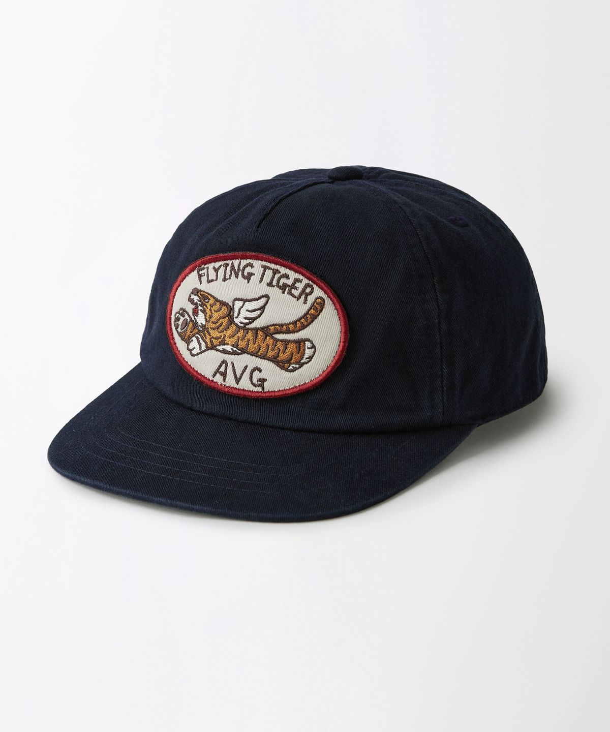 아웃스탠딩(OUTSTANDING) MIL SERIES COTTON TRUCKER CAP(FLYING TIGERS)_NAVY