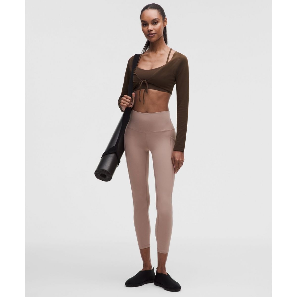 룰루레몬(LULULEMON) Align™ 하이라이즈 팬츠 위드 포켓 25inch  ASHR