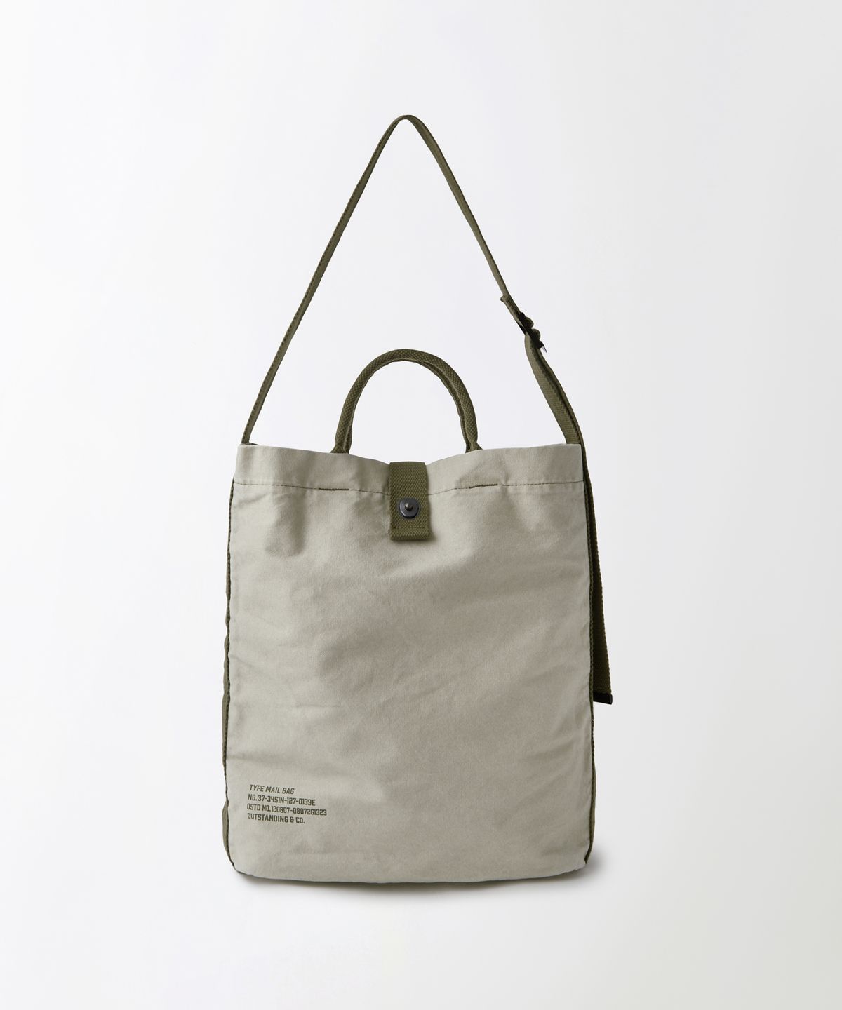 아웃스탠딩(OUTSTANDING) MAIL BAG_ECRU