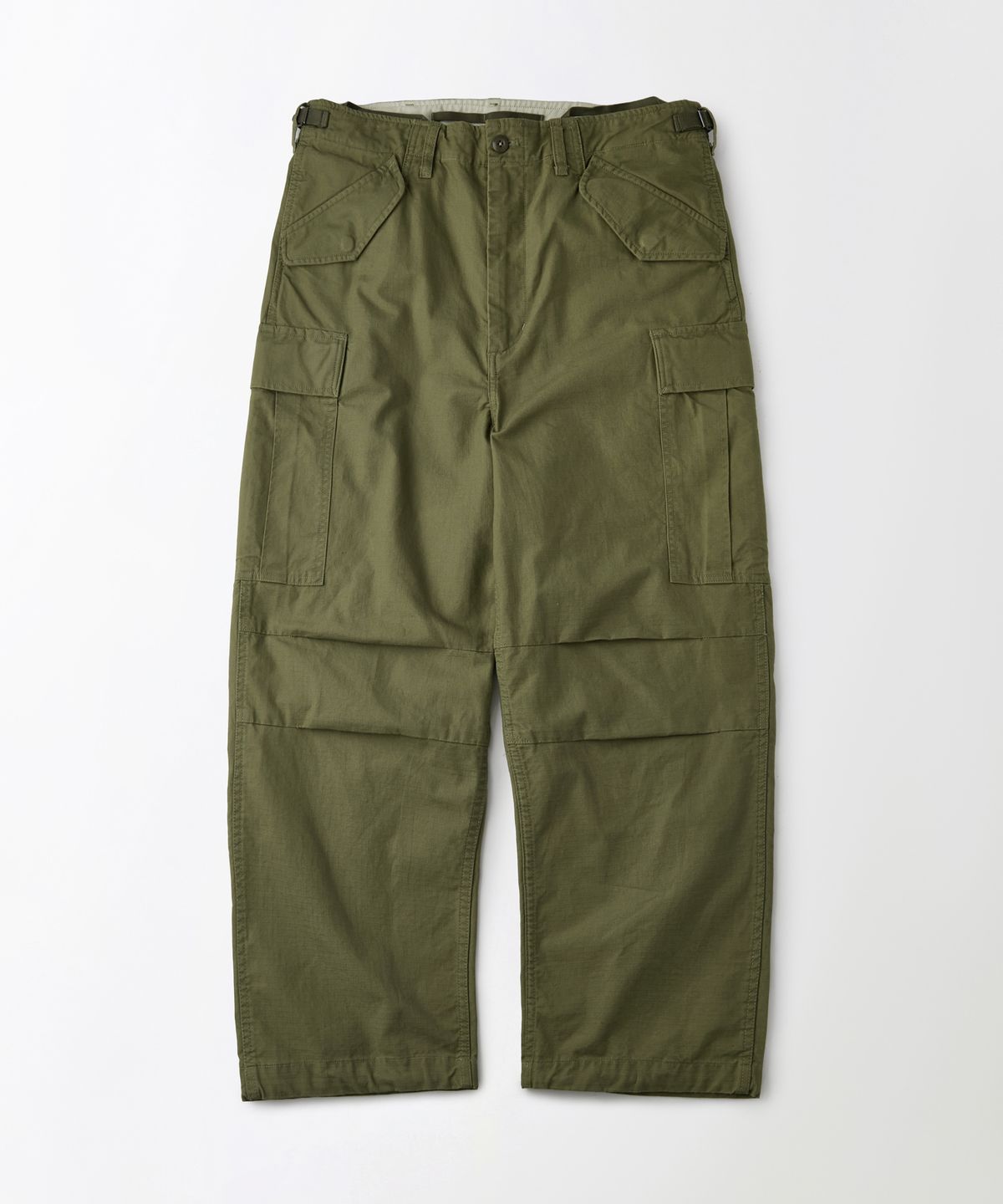 아웃스탠딩(OUTSTANDING) M-65 RIPSTOP CARGO PANTS_OLIVE GREEN