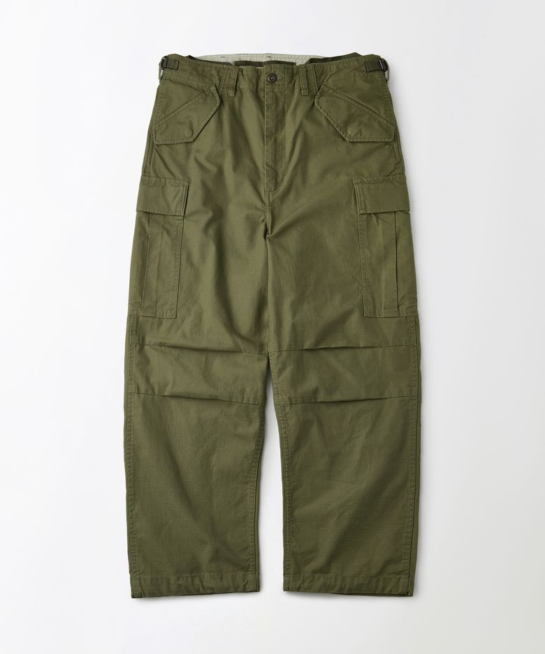 M-65 RIPSTOP CARGO PANTS_OLIVE GREEN
