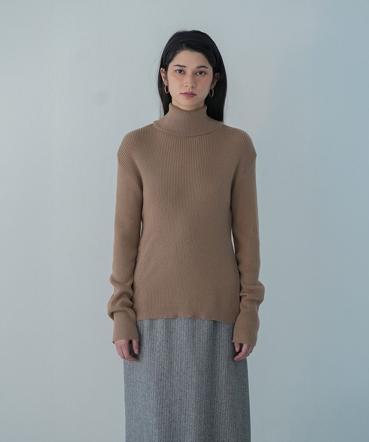 더밀루이(THEMILUI) Call Turtleneck Knit (Brown)