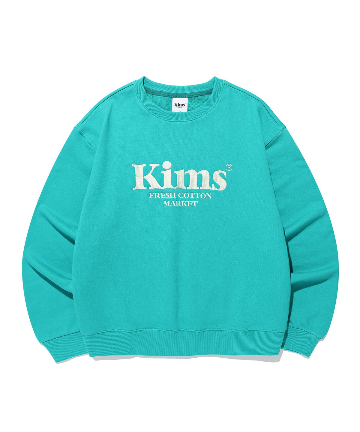 킴스 프레시 코튼 마켓(KIMS FRESH COTTON MARKET) Kims Bam Logo Sweatshirt Mint
