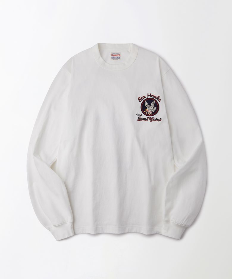 MIL SERIES LONG SLEEVE(BOMB GROUP)_OFF WHITE