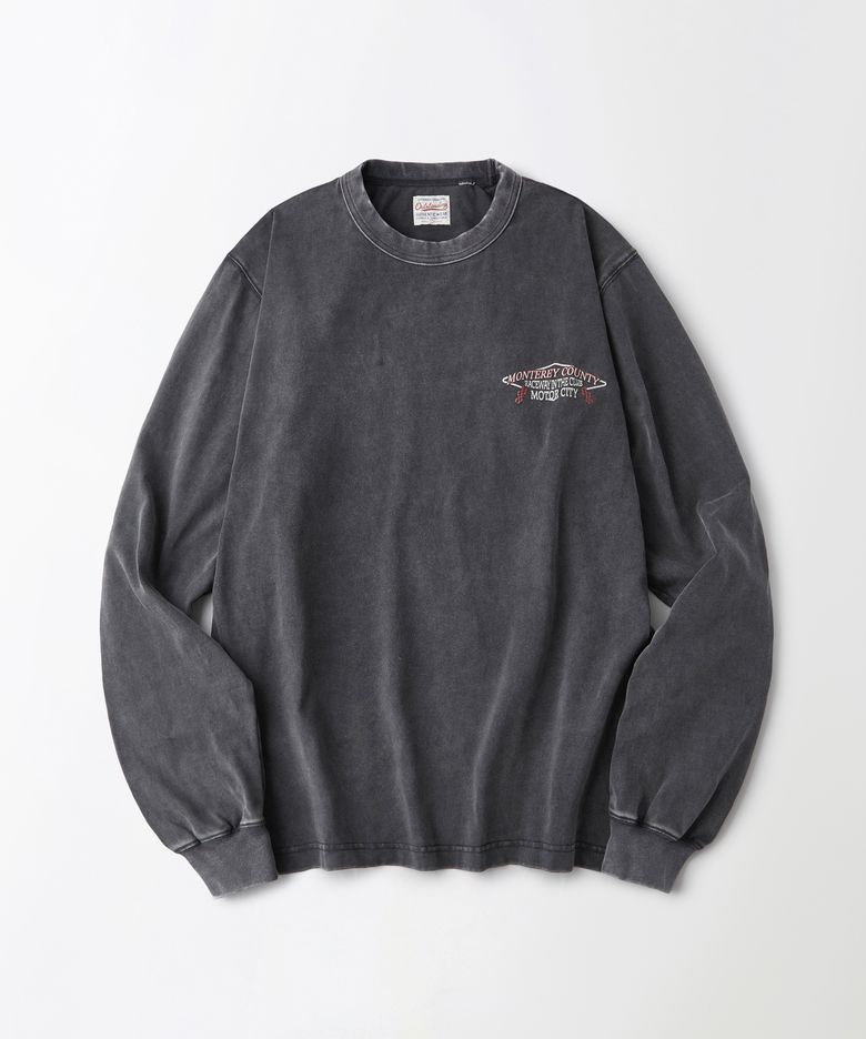 MOT SERIES LONG SLEEVE(RACEWAY)_VINTAGE CHARCOAL