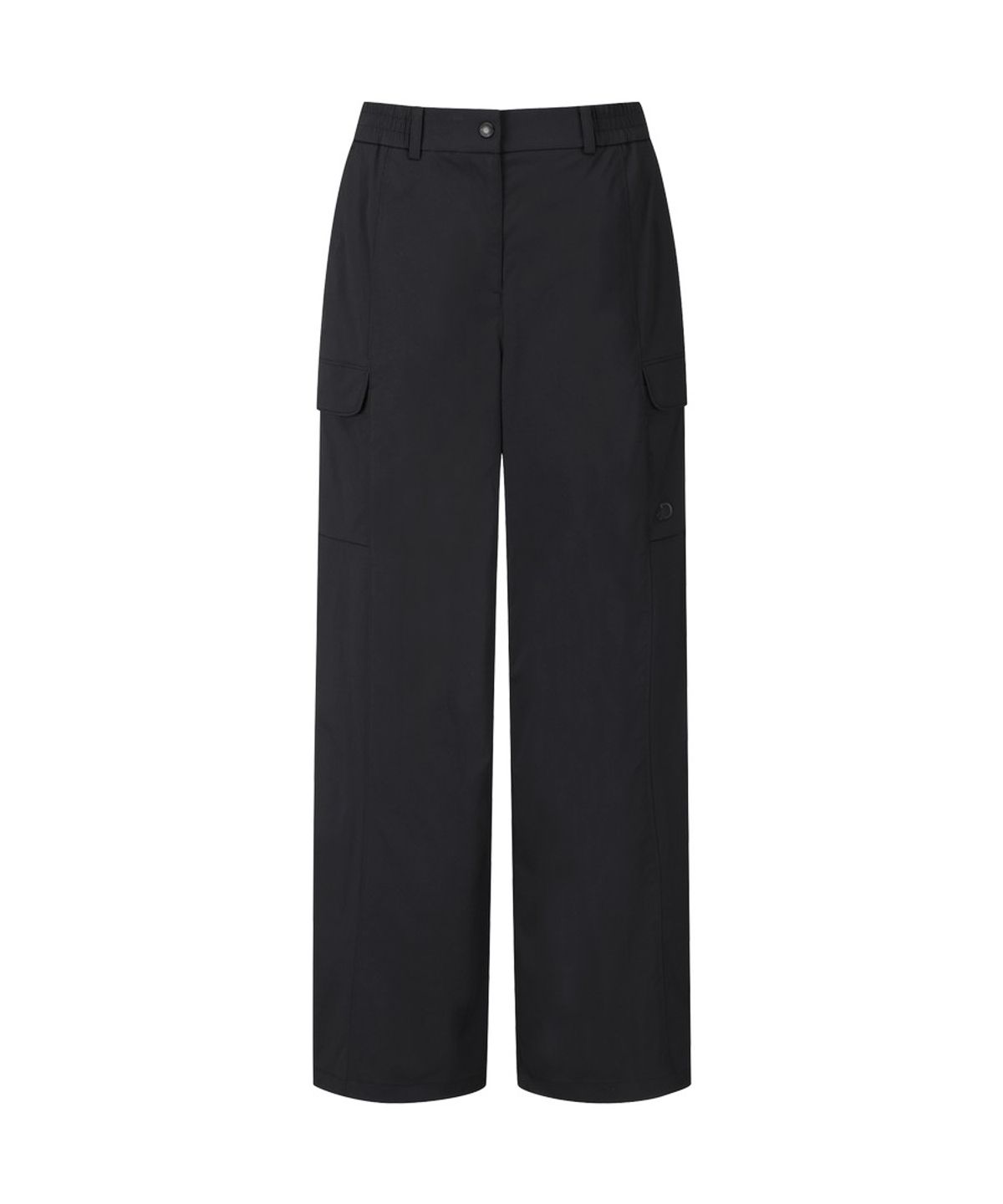 디스커버리 익스페디션(DISCOVERY EXPEDITION) 여성 세미와이드 카고팬츠 (BLACK)