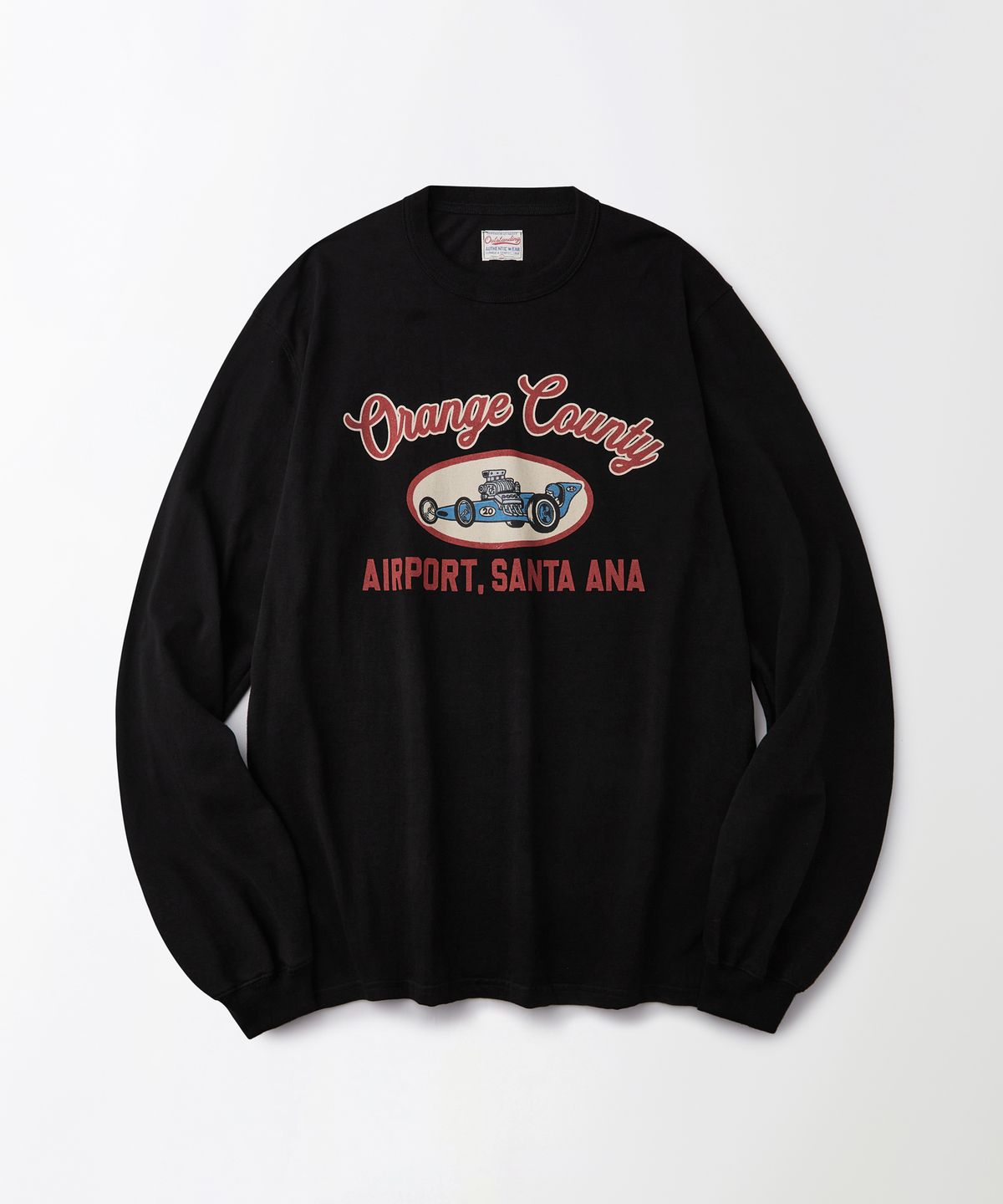 아웃스탠딩(OUTSTANDING) MOT SERIES LONG SLEEVE(ORANGE COUNTY)_BLACK