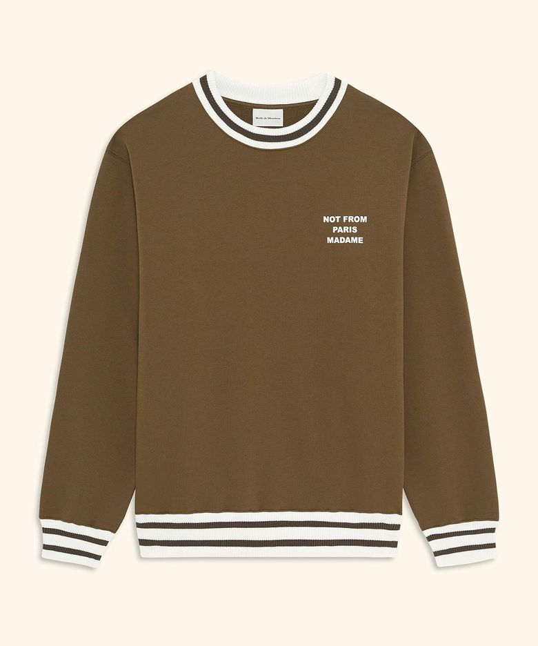 Sport Slogan Sweatshirt D0TSA26100KHX