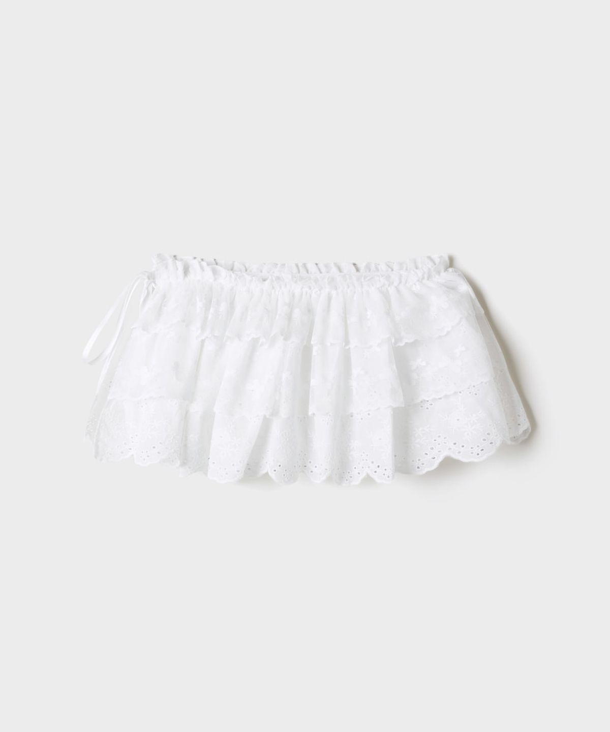 스파오(SPAO) 레이스 레이어드 랩스커트_SPWHG49A51