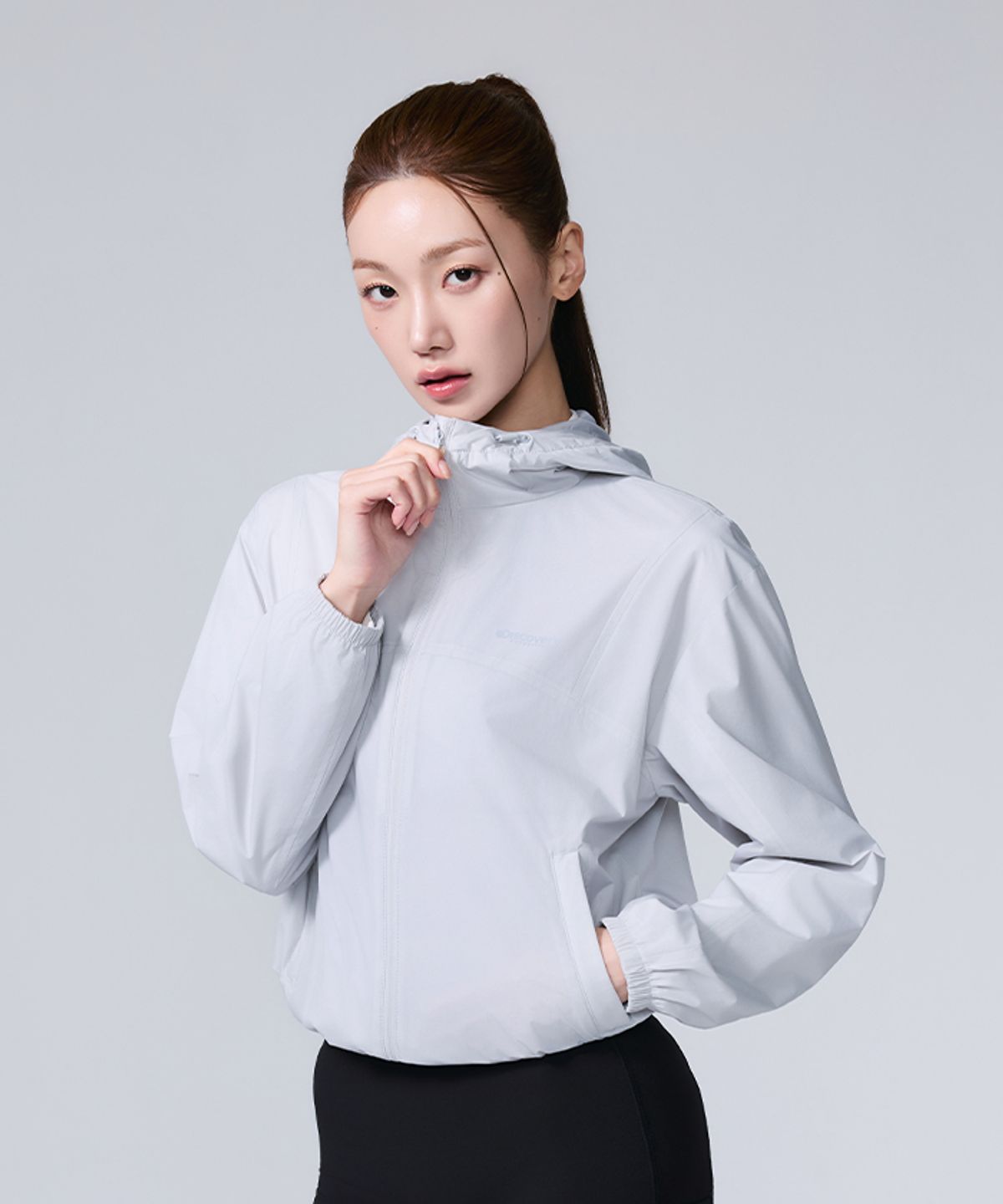 디스커버리 익스페디션(DISCOVERY EXPEDITION) 여성 경량 액티브 자켓 (L.Grey)