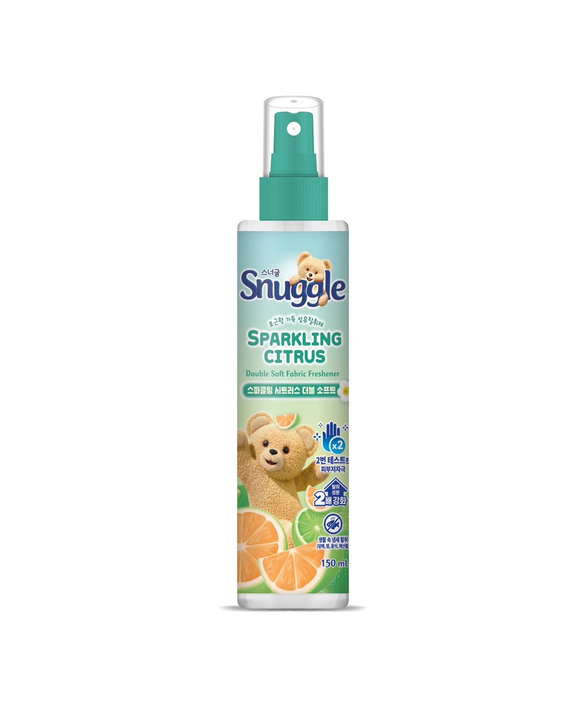 스너글(SNUGGLE) 섬유탈취제 스파클링 시트러스 더블소프트 150ML