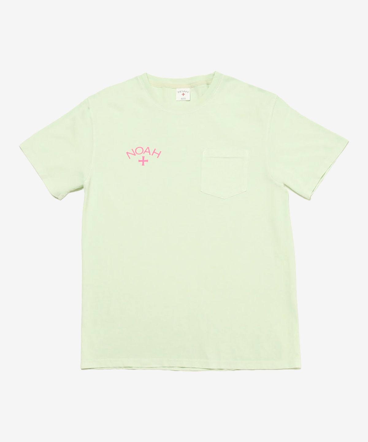 노아(NOAH) (U) 썸머 코어 로고 포켓 티 힌트 오브 민트 SUMMER CORE LOGO POCKET TEE HINT OF MINT