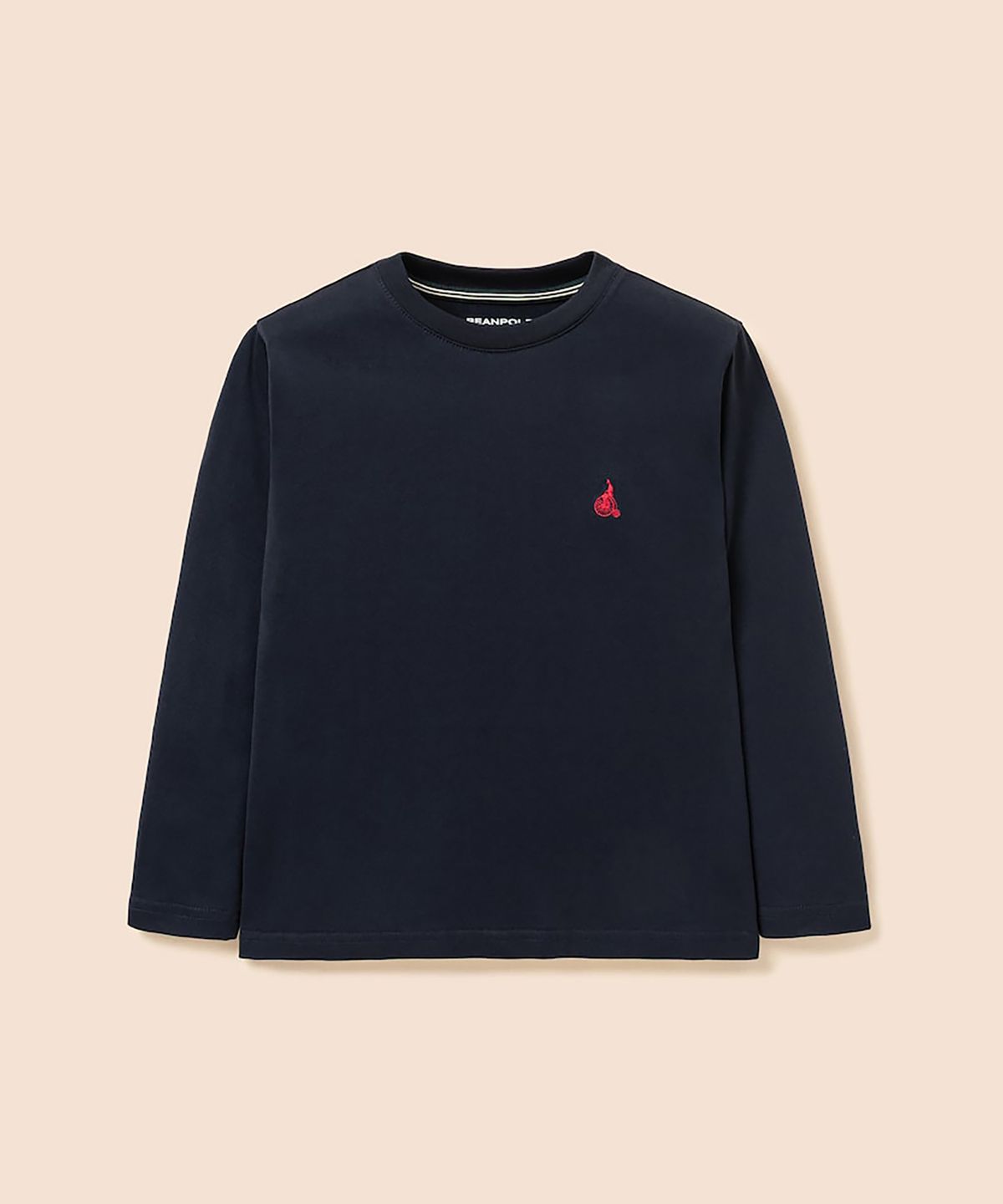 빈폴 키즈(BEANPOLE KIDS) [Essential] 수피마 긴소매 티셔츠  네이비 (BI6841UE2R)