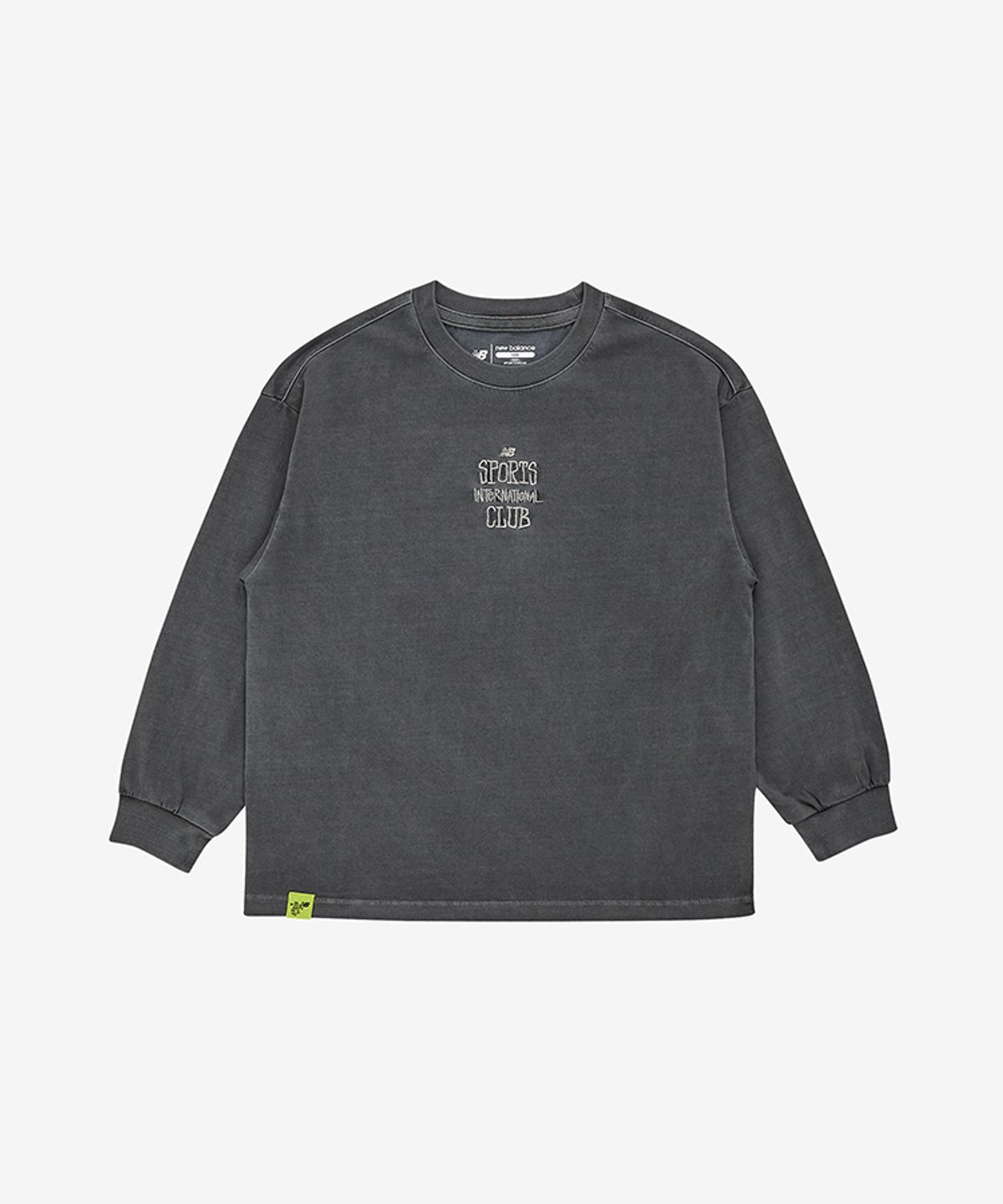 뉴발란스 키즈(NEWBALANCEKIDS) 피그먼트 일러스트 긴팔티 NK9BG4904U17