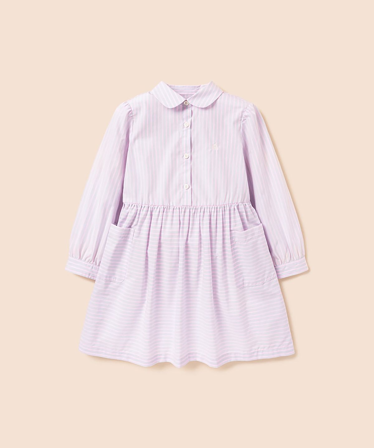 빈폴 키즈(BEANPOLE KIDS) 클래식 스트라이프 원피스  라이트 핑크 (BI6871G02Y)