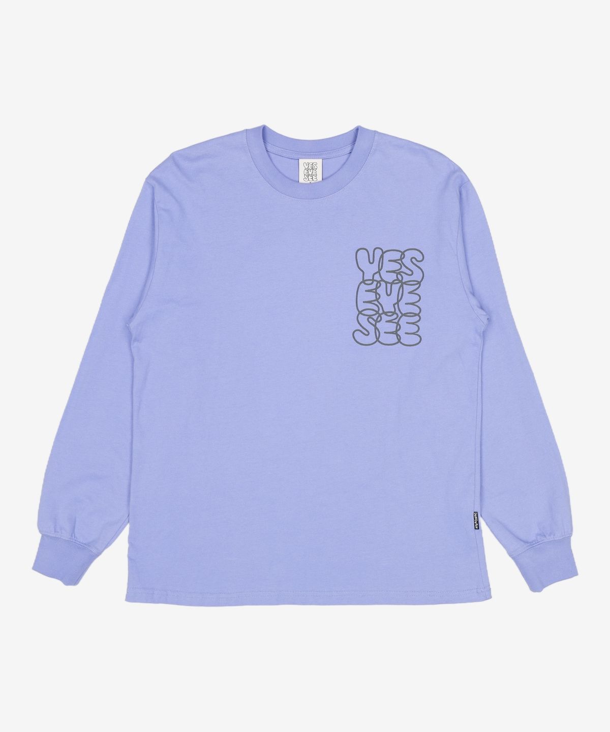 예스아이씨(YESEYESEE) C-Logo L/S Lavender M