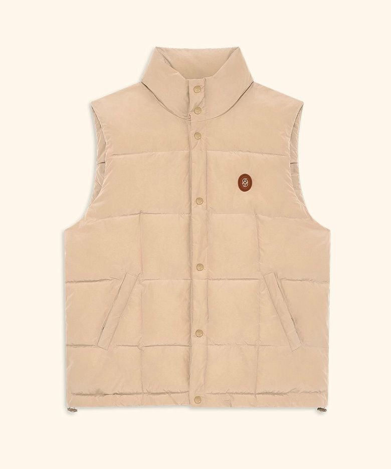 D Mirror Sleeveless Down Vest D0VDA26100BEL
