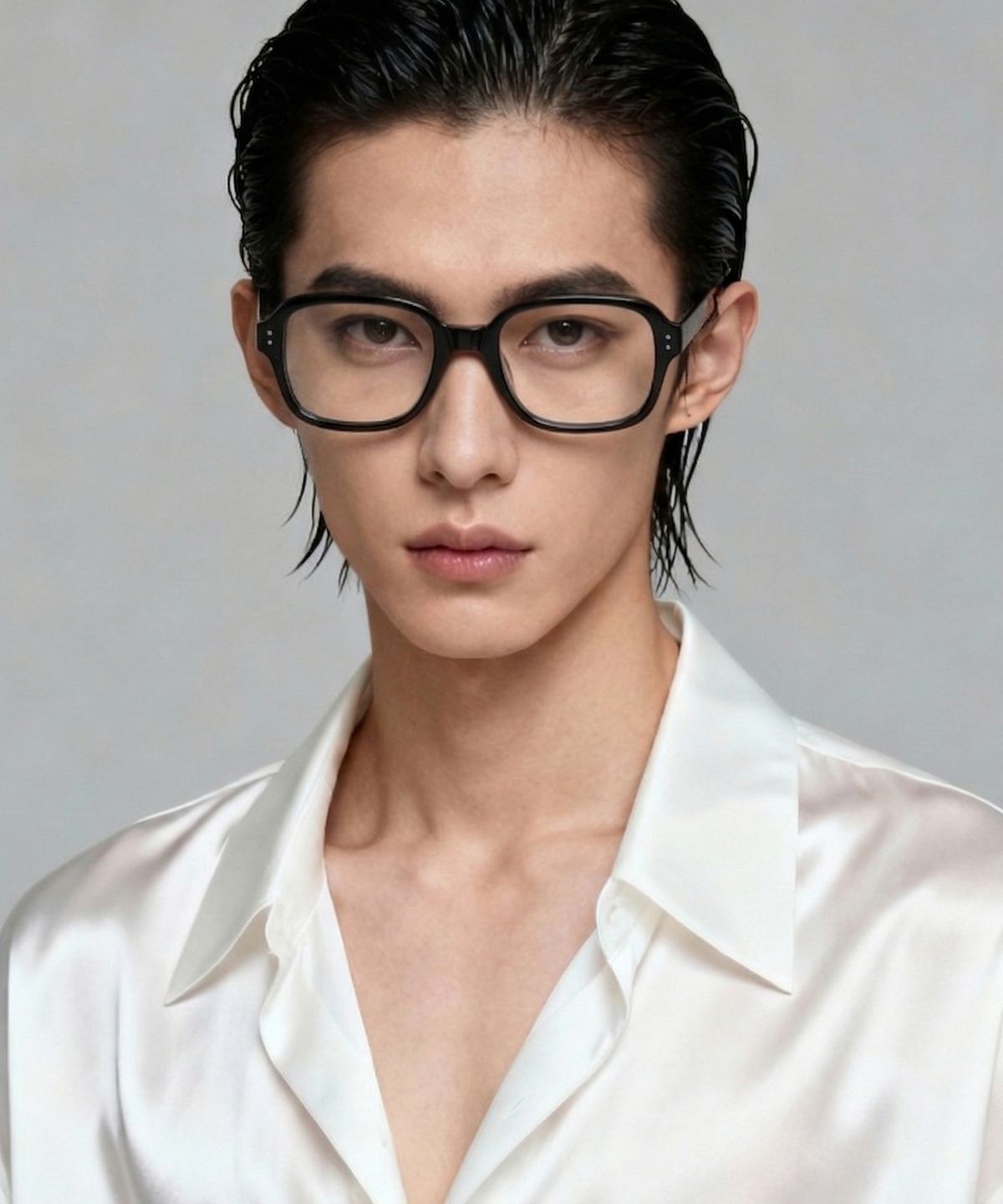 투디터(2DITOR) RCI 패션 사각 뿔테 자외선 블루라이트차단 안경 C1 블랙