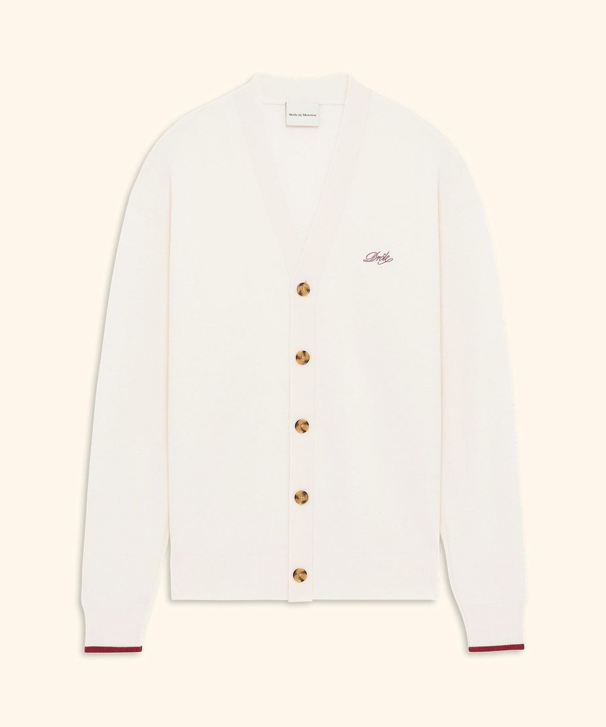 드롤드무슈(DROLE DE MONSIEUR) Drole Cardigan D0WCA26100WHM