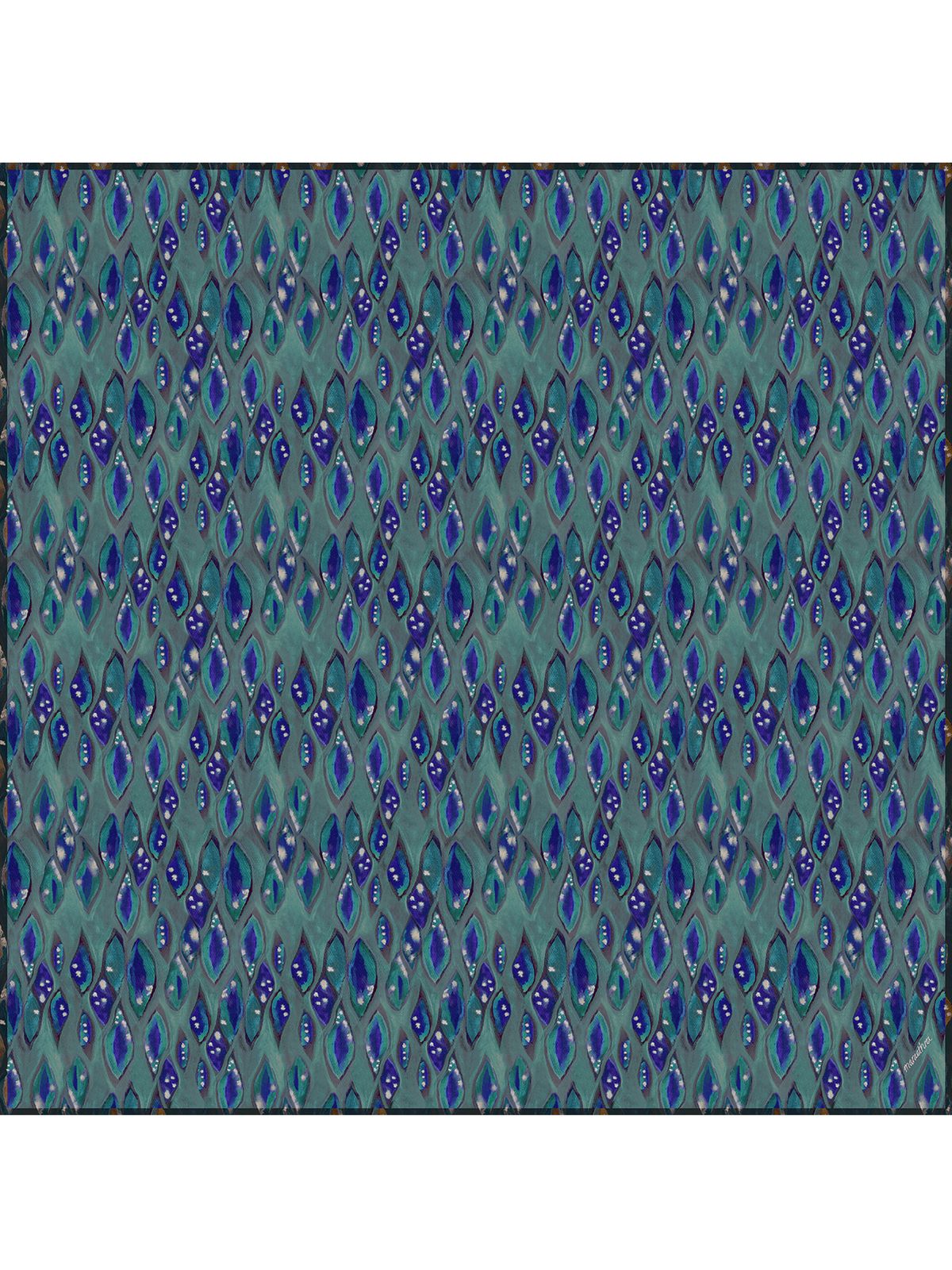 마레트라(MARAETHRA) Reiki 2 Cotton Square Scarf  레이키 2 코튼 스퀘어 스카프