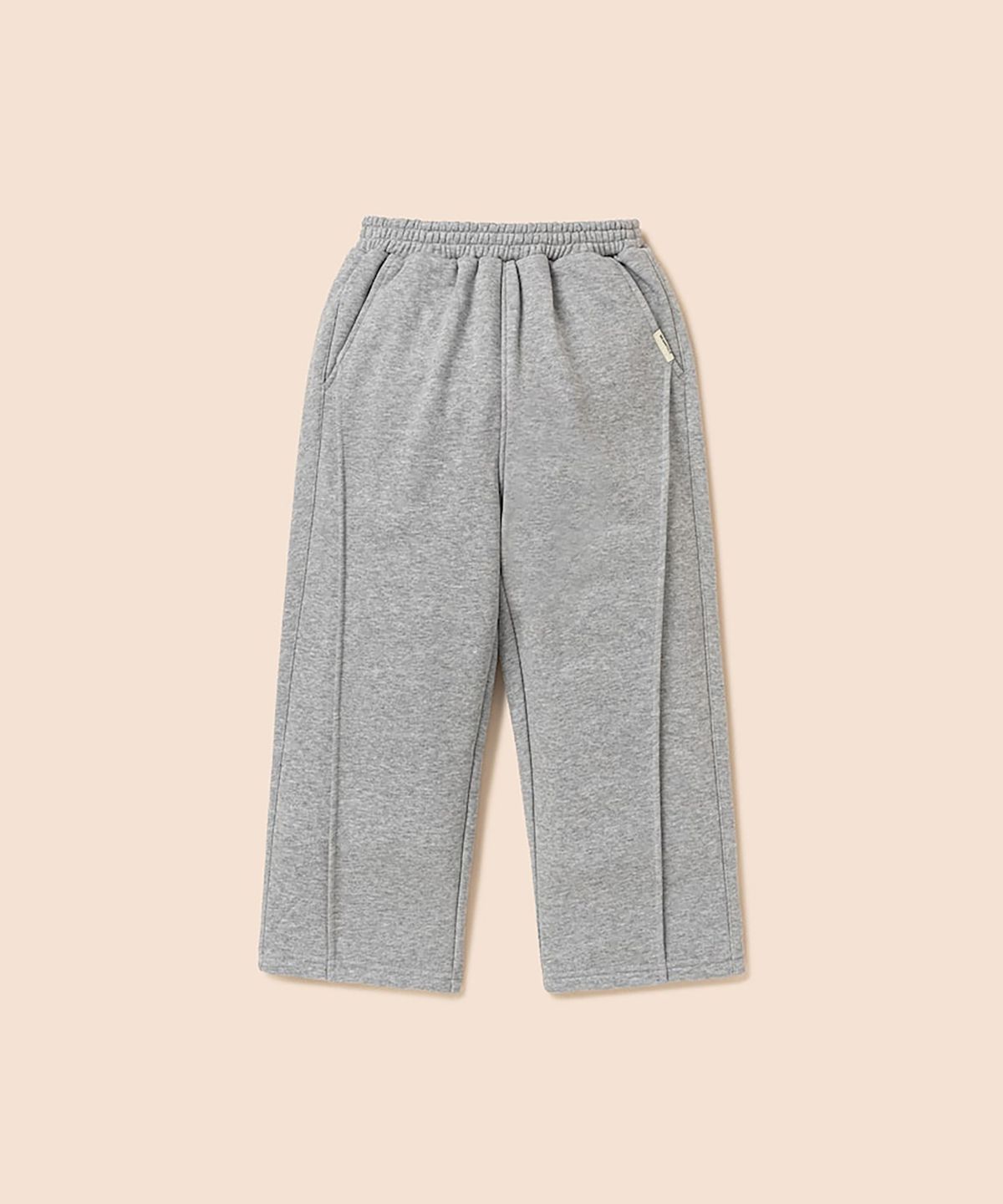 빈폴 키즈(BEANPOLE KIDS) 베이직 코지 스웨트 팬츠  라이트 그레이 (BI6821U062)