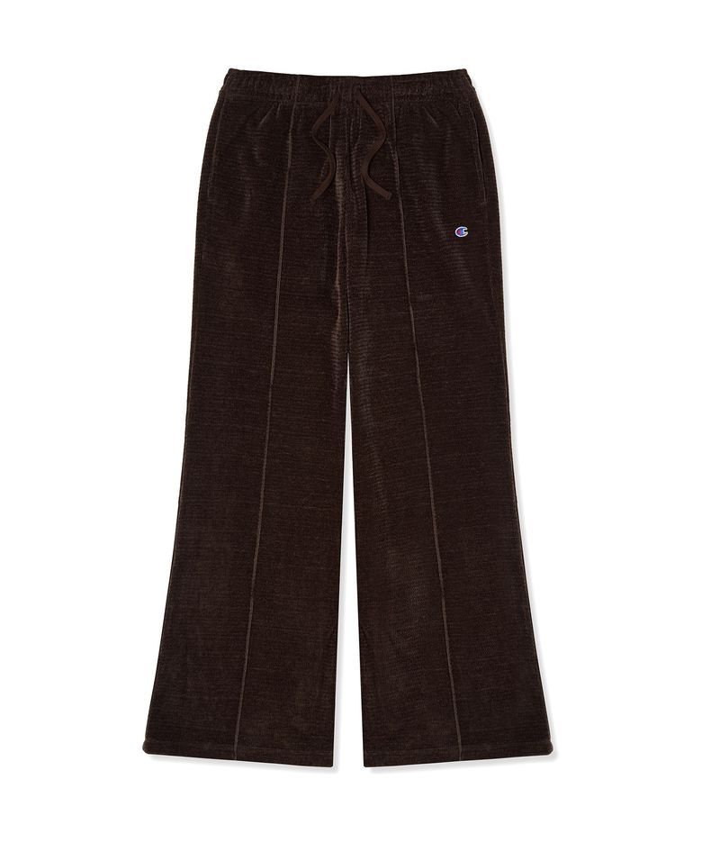 여성 벨루어 부츠컷 팬츠 Brown