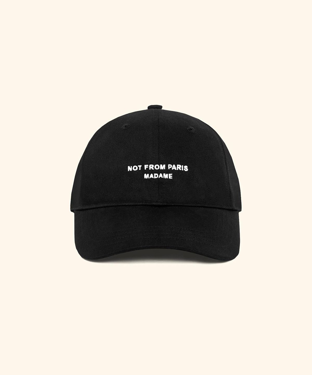 드롤드무슈(DROLE DE MONSIEUR) Slogan Cap D4RAA26101BKX