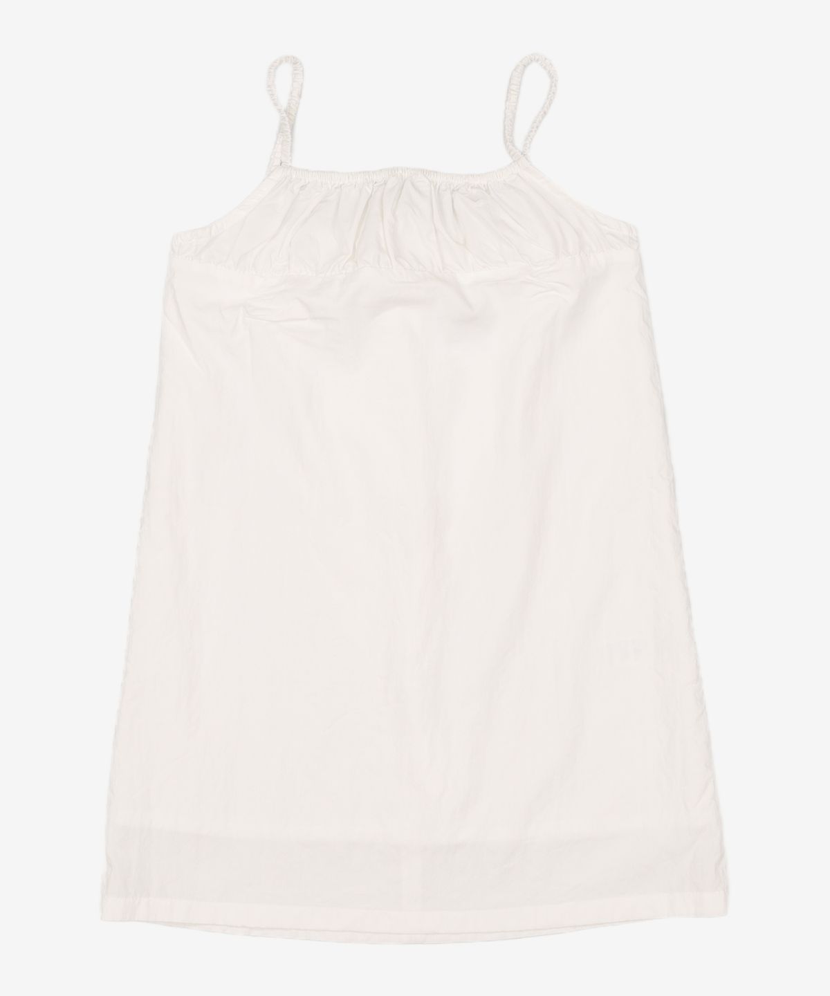 로우클래식(LOW CLASSIC) SHIRRING STRING DRESS_OFF WHITE_LC252DR01OW M