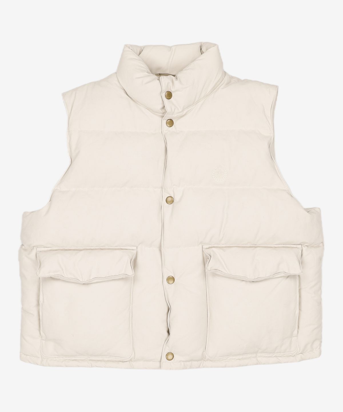 던스트(DUNST) UNISEX CLASSIC GOOSE DOWN VEST CREAM_UDVE3D121CR S